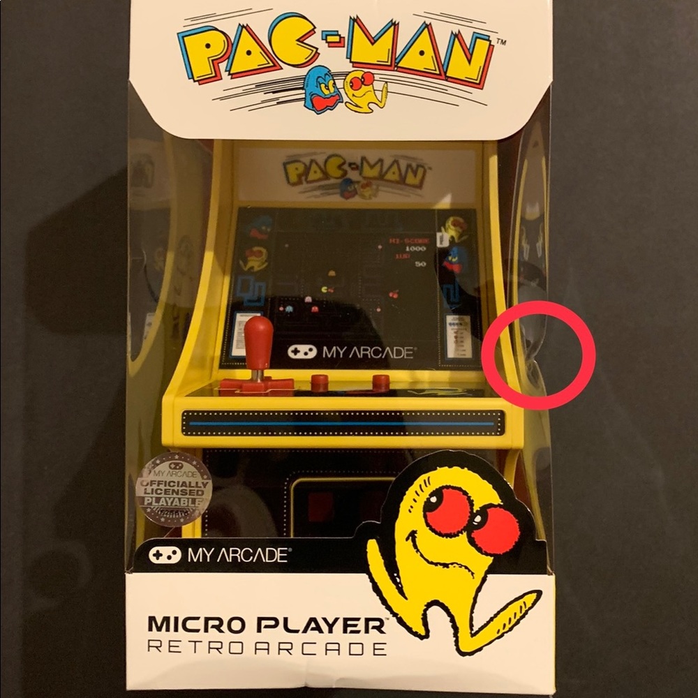Pac-Man Micro Player Retro Arcade
